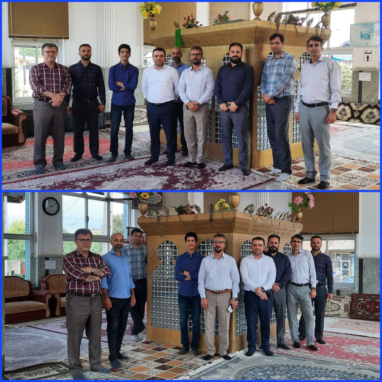 اردوی زیارتی کارکنان شرکت آزمایشگاه فنی و مکانیک خاک استان گیلان