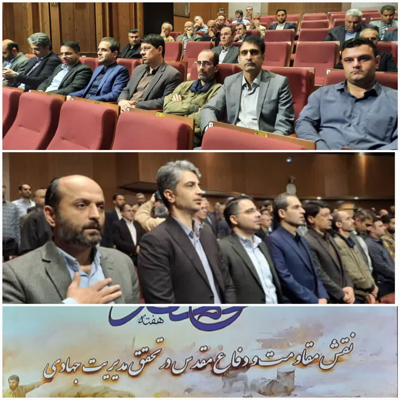 یاد فرماندهان شهید در رشت زنده شد  حضور پرشور کارکنان و بسیجیان آزمایشگاه فنی و مکانیک خاک استان گیلان