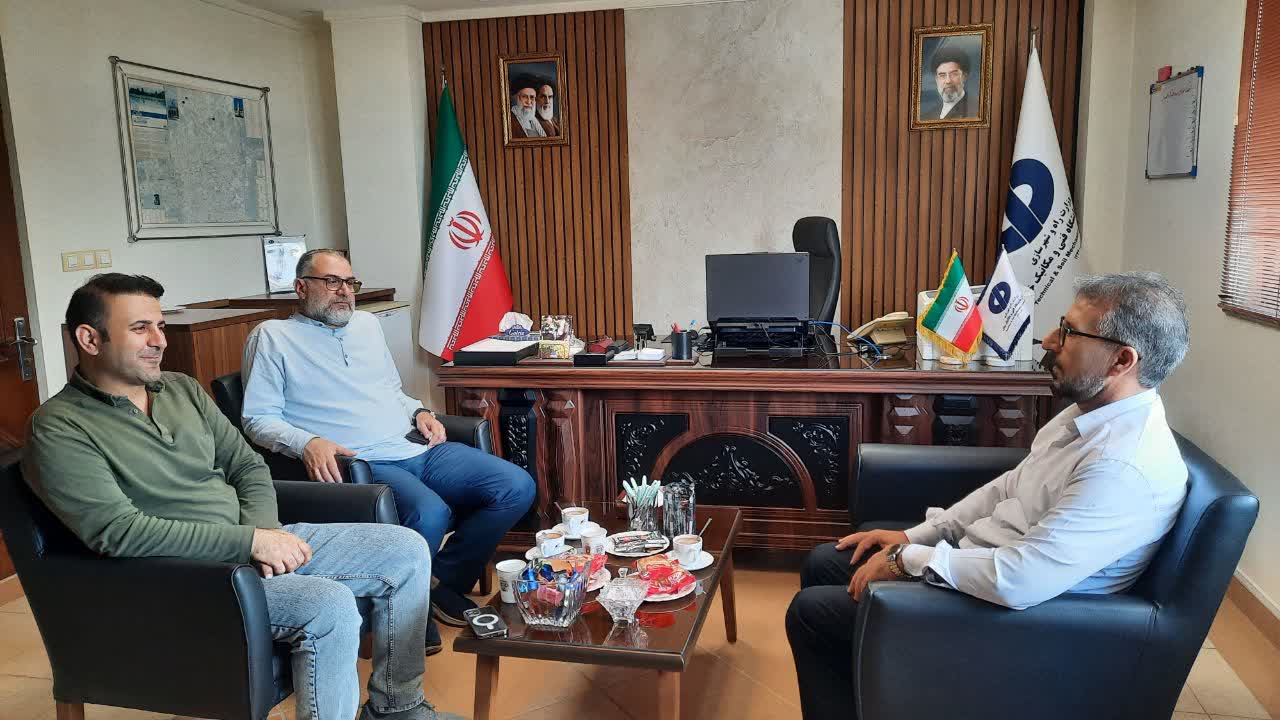 💢دیدار مدیرعامل شرکت پارس گرما با مدیریت آزمایشگاه فنی و مکانیک خاک استان گیلان