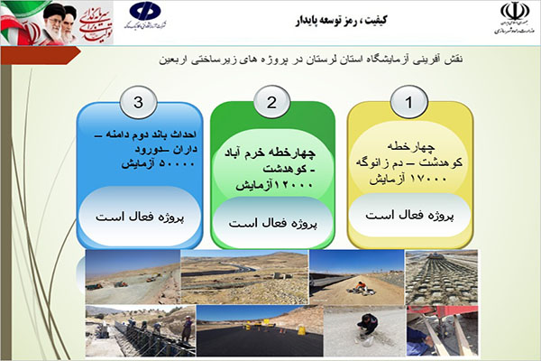 اقدامات شرکت آزمایشگاه فنی و مکانیک خاک در ۷ استان برای تسهیل تردد و امنیت زائران اربعین حسینی
